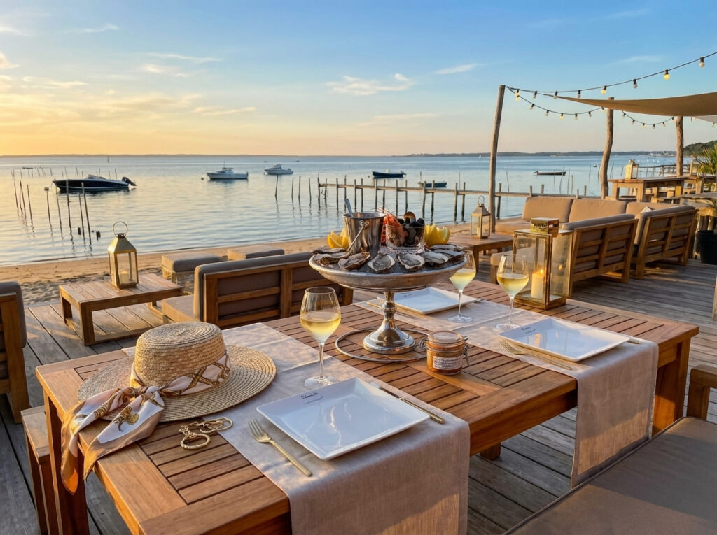 Inspiring photo of the cafe terrace by the sea